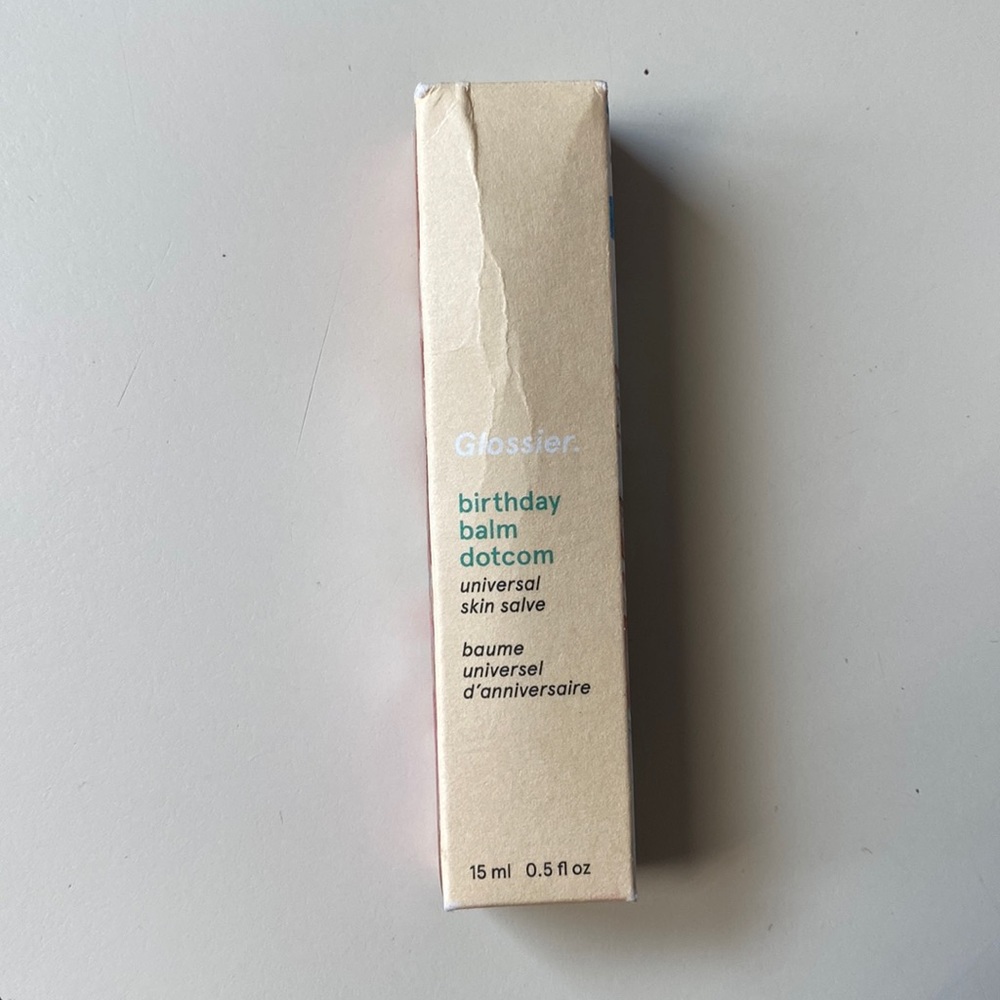 Glossier Birthday Balm dotcom lip balm